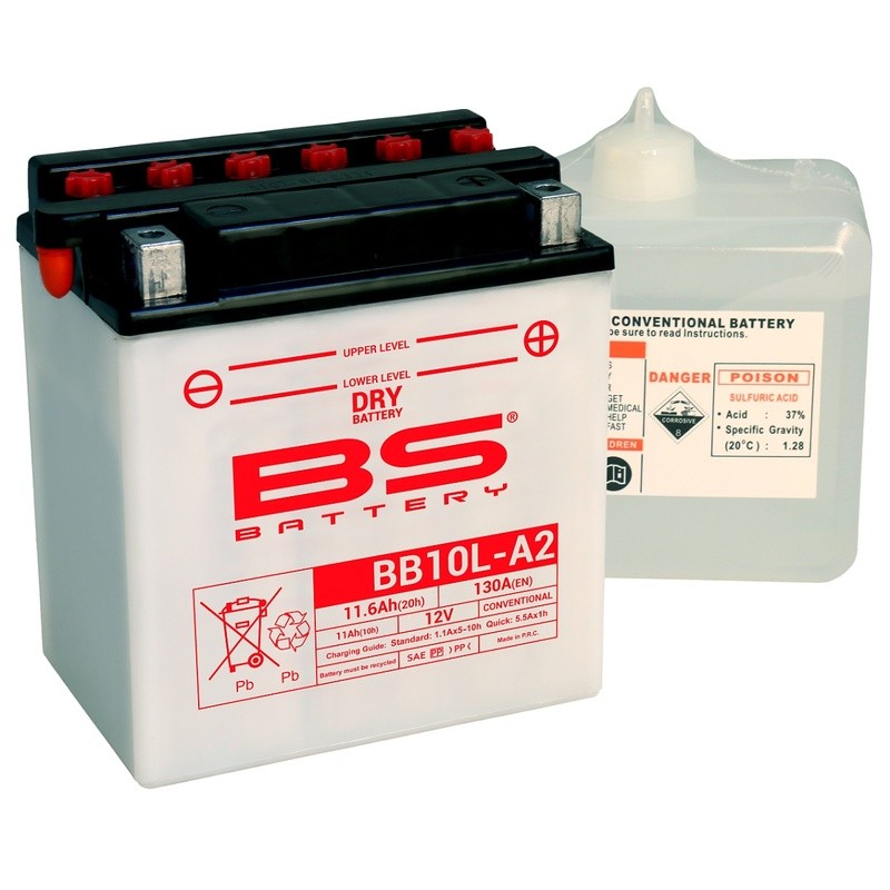 Batería BS BATTERY BB10L-A2 (Fresh Pack) - motoscamaralweb.com Batería BS BATTERY BB10L-A2 (Fresh Pack) - motoscamaralweb.com
