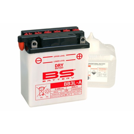 Batería BS BATTERY BB3L-A - motoscamaralweb.com