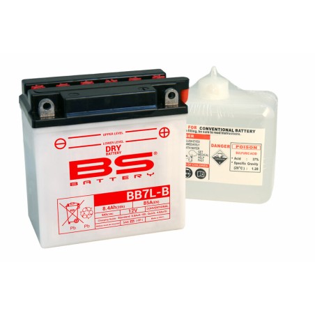 Batería BS BATTERY BB7L-B (Fresh Pack) - motoscamaralweb.com
