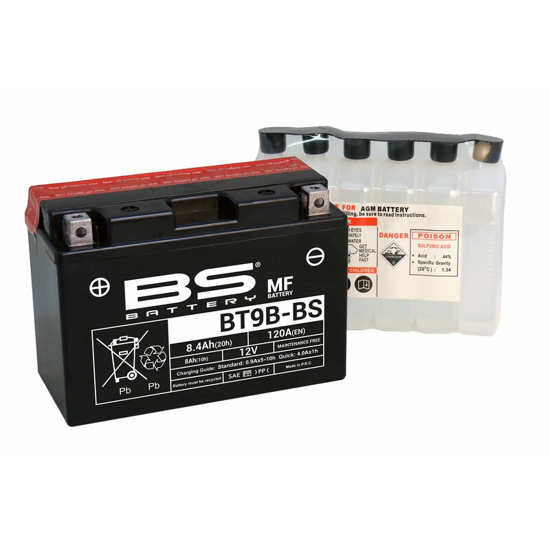 Batería BS BATTERY BT9B-BS - motoscamaralweb.com Batería BS BATTERY BT9B-BS - motoscamaralweb.com