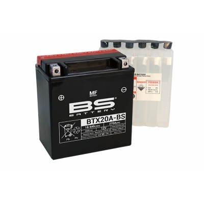 Batería BS BATTERY BS BTX20A-BS - motoscamaralweb.com