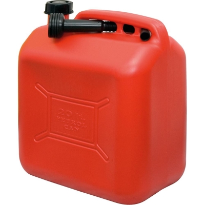 BIDÓN 20L POLIETILENO REFORZADO DE ALTA DENSIDAD CON EMBUDO UNIVERSAL