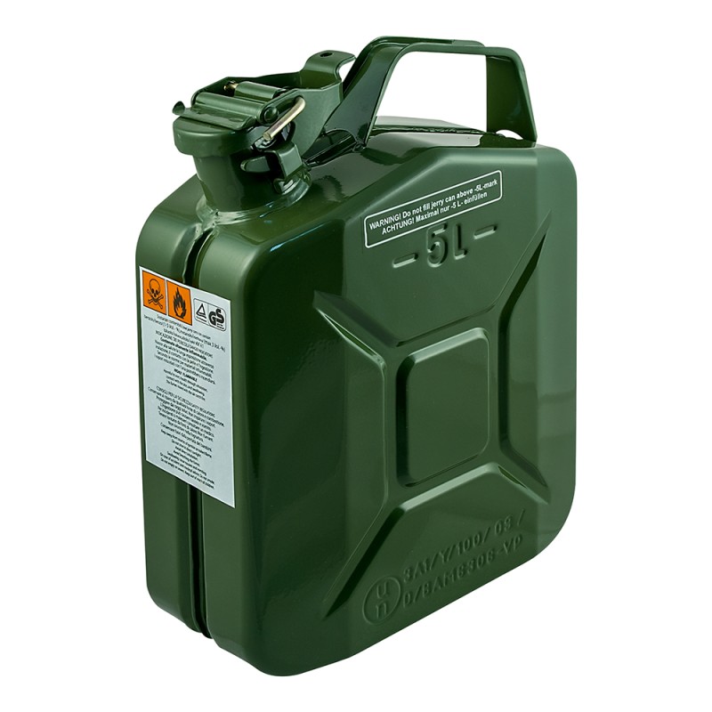 BIDÓN 5L METÁLICO REFORZADO UNIVERSAL- motoscamaralweb.com BIDÓN 5L METÁLICO REFORZADO UNIVERSAL- motoscamaralweb.com