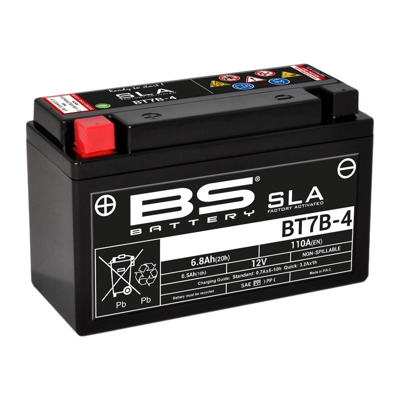 Batería BS BATTERY SLA BT7B-4 (FA) - motoscamaralweb.com Batería BS BATTERY SLA BT7B-4 (FA) - motoscamaralweb.com