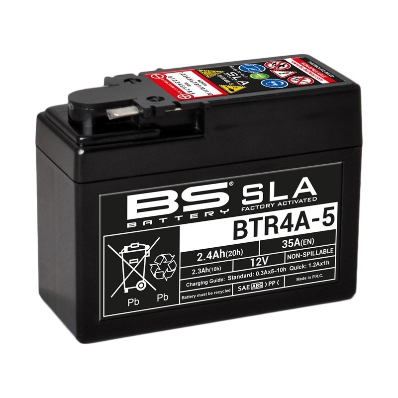 Batería BS BATTERY SLA BTR4A-5 (FA) - motoscamaralweb.com Batería BS BATTERY SLA BTR4A-5 (FA) - motoscamaralweb.com