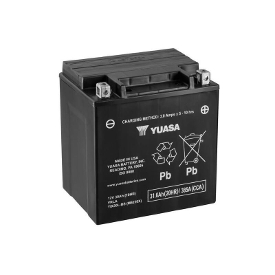 Batería YUASA YIX30L Combipack (con electrolito) - motoscamaralweb.com