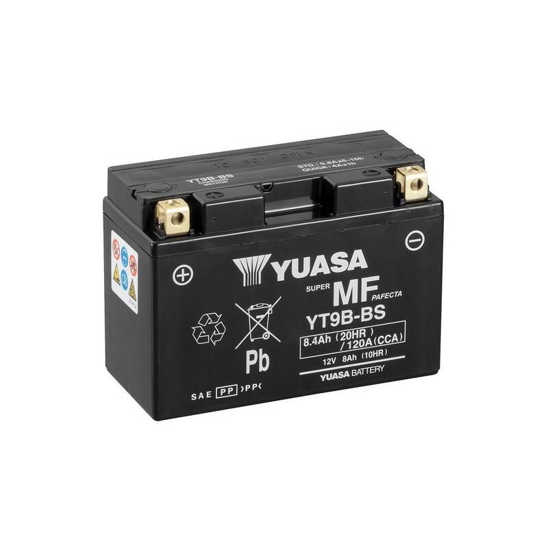 Batería YUASA YT9B-BS Combipack (con electrolito) - motoscamaralweb.com Batería YUASA YT9B-BS Combipack (con electrolito) - motoscamaralweb.com