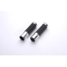 Puños LSL aluminio Ø22mm Plata- motoscamaralweb.com