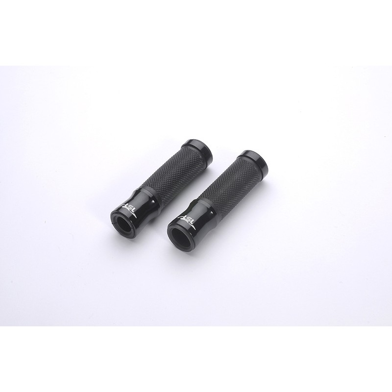 Puños aluminio CNC negro Ø22 - 125mm LSL 138G125SW- motoscamaralweb.co Puños aluminio CNC negro Ø22 - 125mm LSL 138G125SW- motoscamaralweb.co