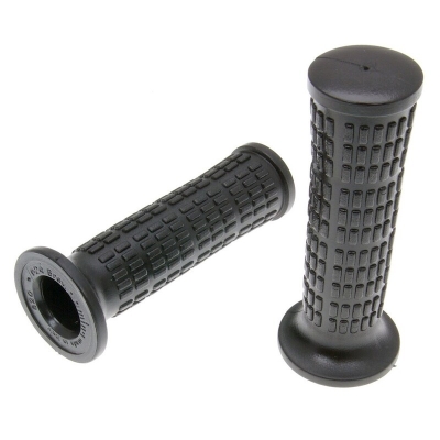 Puños Domino Lario Vintage 122mm negro 1990.82.40.04- motoscamaralweb.