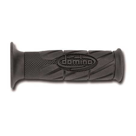 Puños DOMINO Road 120mm negro cerrado 3205.82.40.06- motoscamaralweb.c