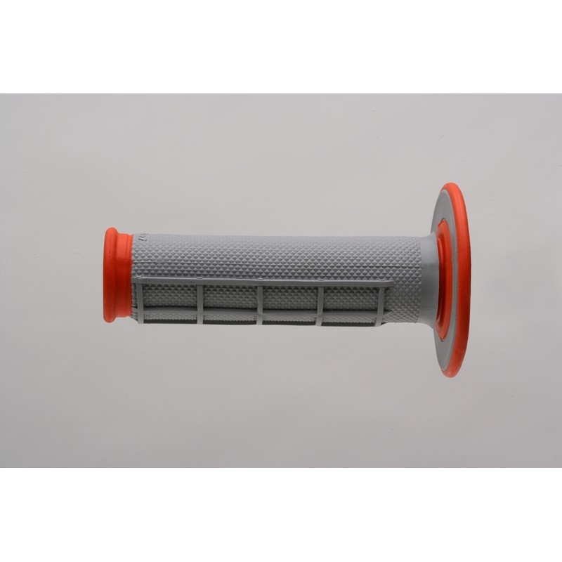 Puños Renthal Dual MX medio cuadradillo blando naranja G155- motoscama Puños Renthal Dual MX medio cuadradillo blando naranja G155- motoscama