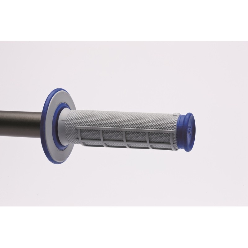 Puños Renthal Dual MX medio cuadradillo blando azul G157- motoscamaral Puños Renthal Dual MX medio cuadradillo blando azul G157- motoscamaral