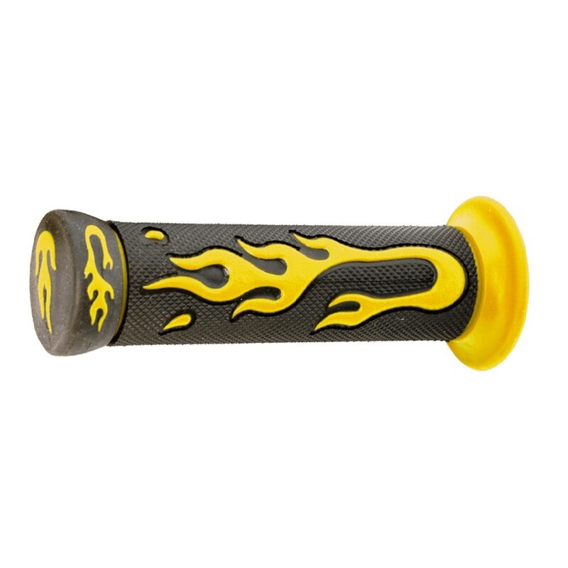 Par puños goma negro / amarillo LLama V PARTS- motoscamaralweb.com Par puños goma negro / amarillo LLama V PARTS- motoscamaralweb.com