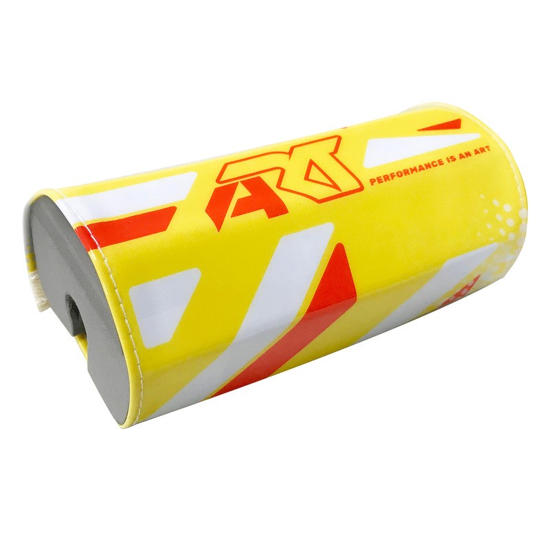 Morcilla protectora de manillar sin barra ART amarillo fluor- motoscam Morcilla protectora de manillar sin barra ART amarillo fluor- motoscam