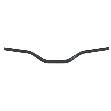 Manillar Renthal Fatbar Carmichael negro con protector negro 604-01-BK - motoscamaralweb.com