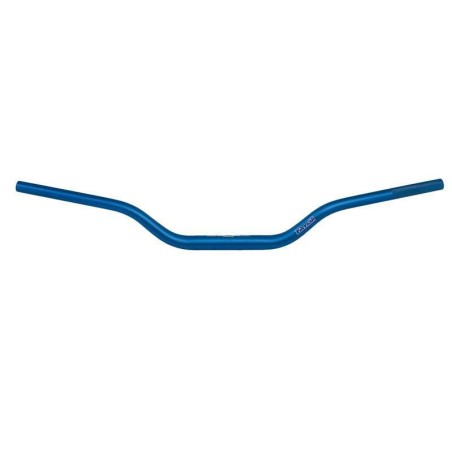 Manillar Renthal Fatbar Carmichael azul con protector negro 604-01-BU - motoscamaralweb.com