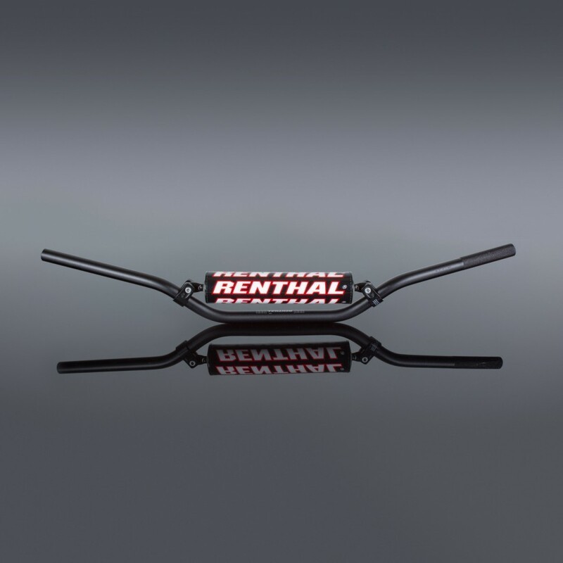 Manillar RENTHA Pit Bike +100cc negro con protector negro 611-01-BK-03-219 - motoscamaralweb.com Manillar RENTHA Pit Bike +100cc negro con protector negro 611-01-BK-03-219 - motoscamaralweb.com