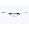 Manillar RENTHA Pit Bike +100cc plata con protector negro 611-01-SI-03-219 - motoscamaralweb.com