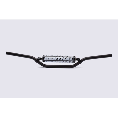 Manillar Renthal enduro negro con protector negro 693-01-BK-01-185 - motoscamaralweb.com