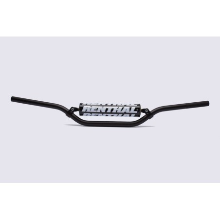 Manillar Renthal enduro negro con protector negro 693-01-BK-01-185 - motoscamaralweb.com