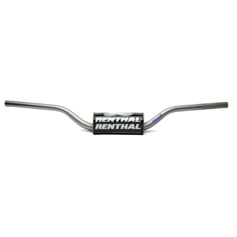 Manillar Renthal Fatbar enduro titanio con protector negro 745-01-TT - motoscamaralweb.com Manillar Renthal Fatbar enduro titanio con protector negro 745-01-TT - motoscamaralweb.com