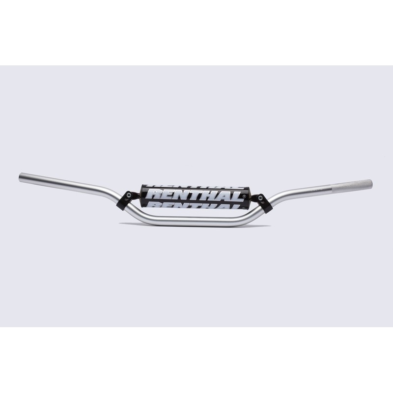Manillar Renthal motocross alto Button plata con protector negro 764-01-SI-01-185 - motoscamaralweb.com Manillar Renthal motocross alto Button plata con protector negro 764-01-SI-01-185 - motoscamaralweb.com