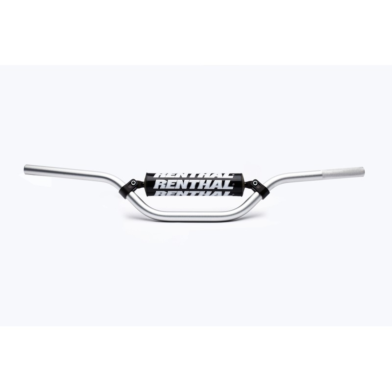 Manillar RENTHA Pit Bike 50cc plata con protector negro 797-01-SI-08-219 - motoscamaralweb.com Manillar RENTHA Pit Bike 50cc plata con protector negro 797-01-SI-08-219 - motoscamaralweb.com