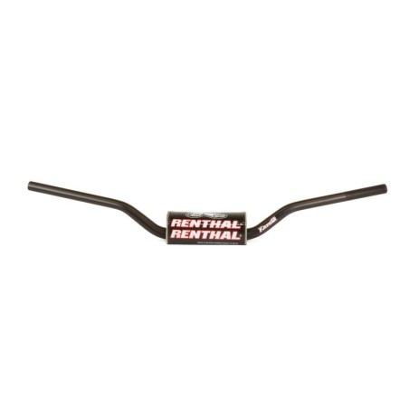Manillar Renthal Fatbar YZ65/85 negro con protector negro 842-01-BK - motoscamaralweb.com