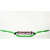 Manillar Renthal motocross Carmichel verde con protector negro 971-08-GN-01-185 - motoscamaralweb.com
