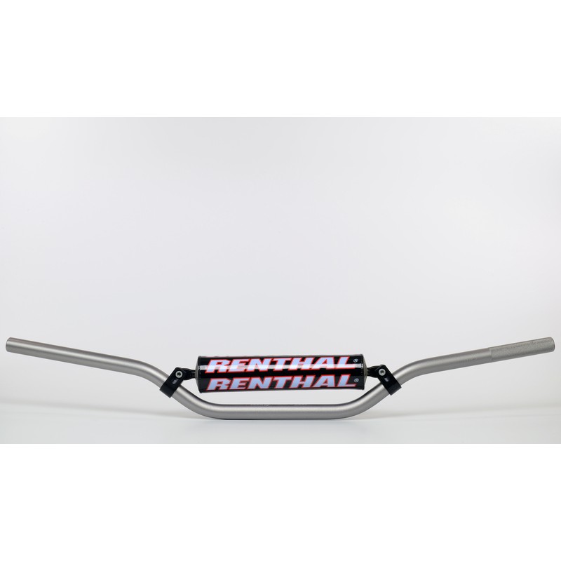 Manillar Renthal motocross Carmichael titanio con protector negro 971-08-TT-01-185 - motoscamaralweb.com
