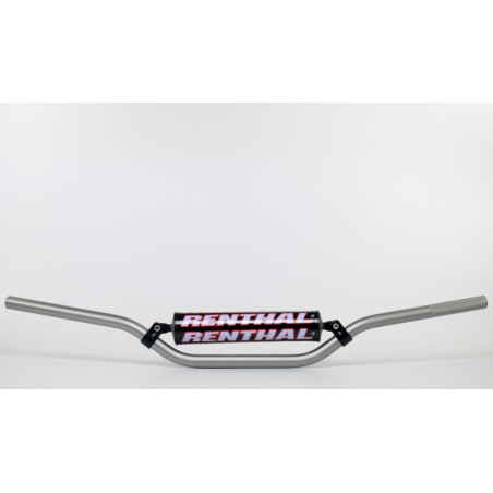 Manillar Renthal motocross Carmichael titanio con protector negro 971-08-TT-01-185 - motoscamaralweb.com