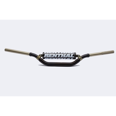 Manillar Renthal Twinwall KTM high negro con protector negro 994-01-BK-02-185 - motoscamaralweb.com