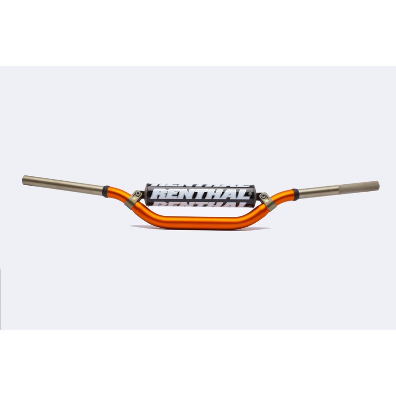 Manillar Renthal Twinwall 994 KTM high naranja con protector negro - motoscamaralweb.com Manillar Renthal Twinwall 994 KTM high naranja con protector negro - motoscamaralweb.com