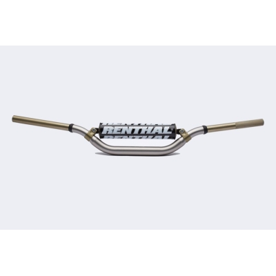 Manillar Renthal Twinwall KTM high titanio con protector negro 994-01-TG-02-185 - motoscamaralweb.com