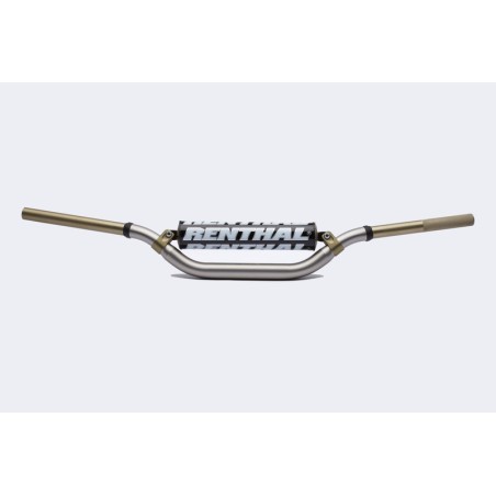 Manillar Renthal Twinwall KTM high titanio con protector negro 994-01-TG-02-185 - motoscamaralweb.com