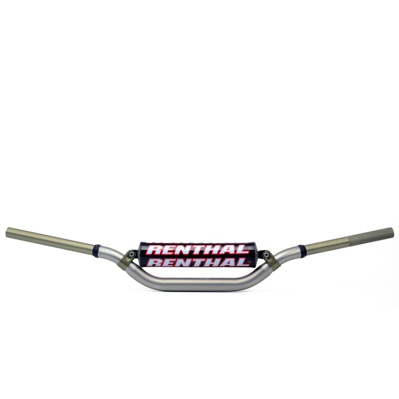 Manillar Renthal Twinwall Carmichael alto titanio con protector negro 997-01-TG-02-185 - motoscamaralweb.com Manillar Renthal Twinwall Carmichael alto titanio con protector negro 997-01-TG-02-185 - motoscamaralweb.com