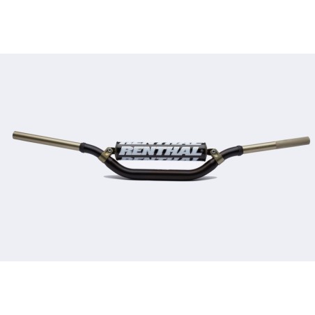 Manillar Renthal Twinwall 999 Mcgrath negro con protector negro - motoscamaralweb.com