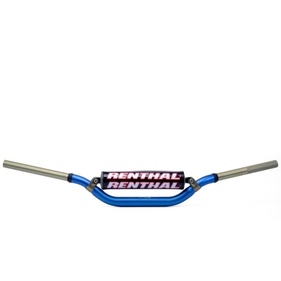 Manillar Renthal Twinwall 999 Mcgrath azul con protector negro - motoscamaralweb.com