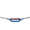 Manillar Renthal Twinwall 999 Mcgrath azul con protector negro - motoscamaralweb.com