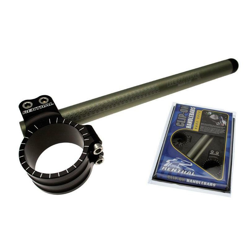 Semimanillares RENTHAL Original Ø50 mm alturar +0 mm desplazamiento +40 mm/7° - Negro - motoscamaralweb.com Semimanillares RENTHAL Original Ø50 mm alturar +0 mm desplazamiento +40 mm/7° - Negro - motoscamaralweb.com