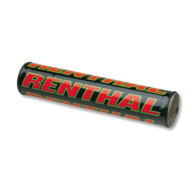 Protector/Morcilla de manillar Renthal Team Issue SX 240mm Negro Rojo