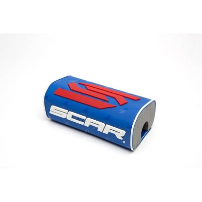 Protector/morcilla de manillar SCAR 3D (para manillar sin barra) - Azul - motoscamaralweb.com