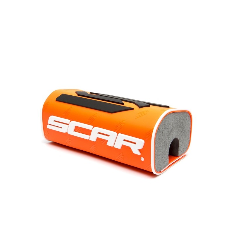 Protector/morcilla de manillar SCAR 3D (para manillar sin barra) - Naranja flúor - motoscamaralweb.com Protector/morcilla de manillar SCAR 3D (para manillar sin barra) - Naranja flúor - motoscamaralweb.com