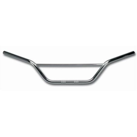 Manillar Domino ENDURO VINTAGE Acero cromado Ø22 A:835/B:190/C:194/D:132 - motoscamaralweb.com