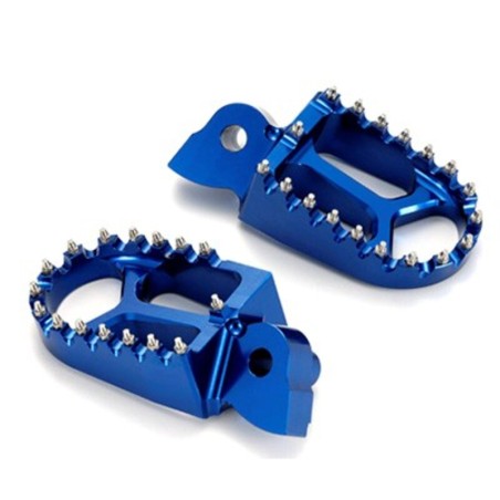 Estriberas Off Road azul Yamaha- motoscamaralweb.com
