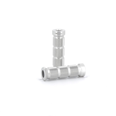 Reposapiés Sport V PARTS aluminio natural- motoscamaralweb.com