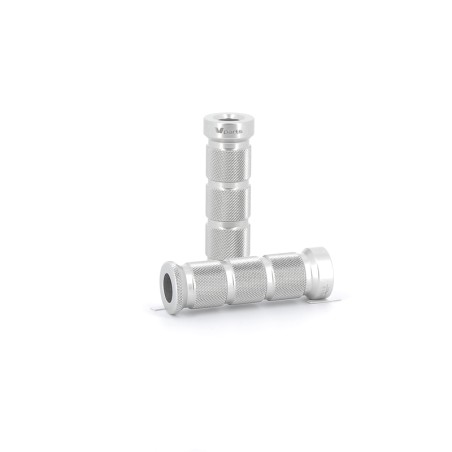 Reposapiés Sport V PARTS aluminio natural- motoscamaralweb.com