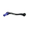 Pedal de cambio SCAR - Negro / Puntera azul - motoscamaralweb.com