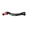 Pedal de cambio SCAR - Negro / Puntera roja - motoscamaralweb.com
